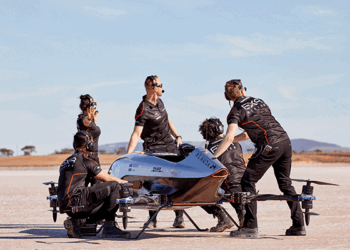 Formula One goes Aeronautical – Airspeeder eVTOL
