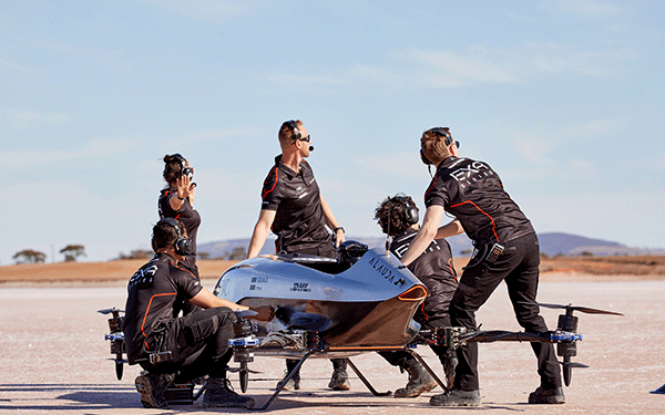 Formula One goes Aeronautical – Airspeeder eVTOL