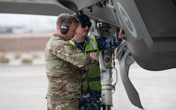 Personnel fly back from Nevada